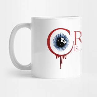 crying is a free action  horror Mug